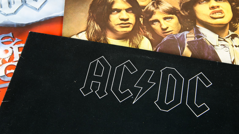 AC/DC vinyl cover