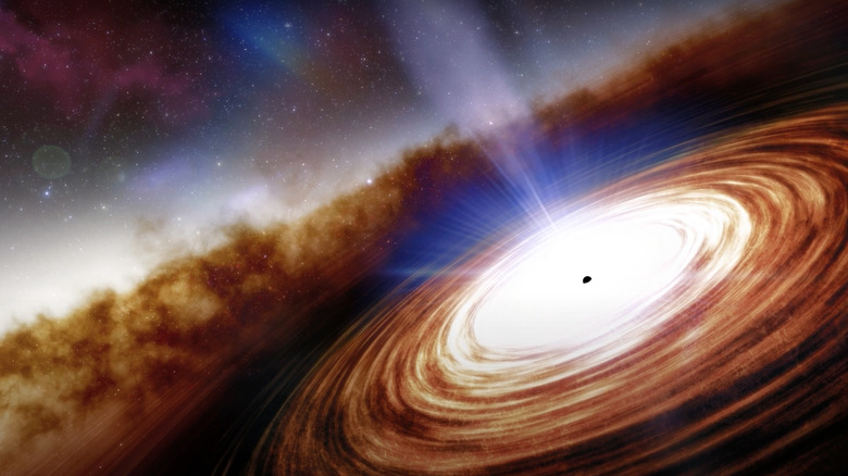 A rendering of Quasar J0313-1806