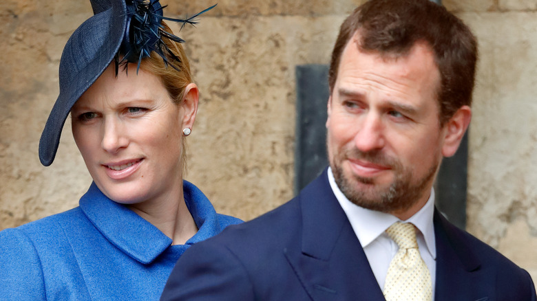 Zara Tindall and Peter Phillips