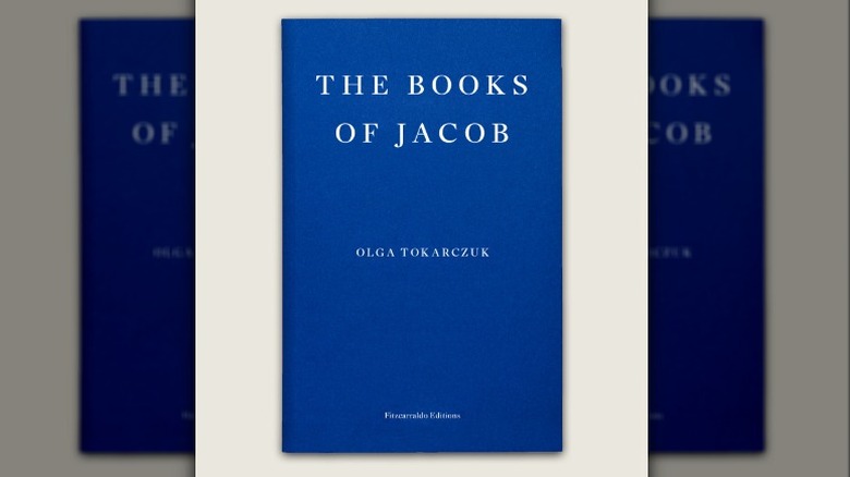 The cover of The Books of Jacob by Olga Tokarczuk