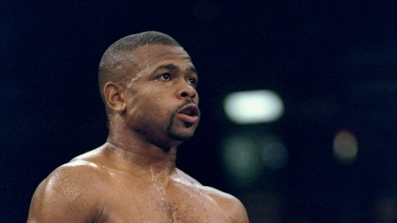 Roy Jones Jr. in a boxing match