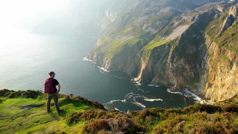 Ireland cliffs