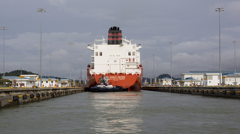 tanker panama canal