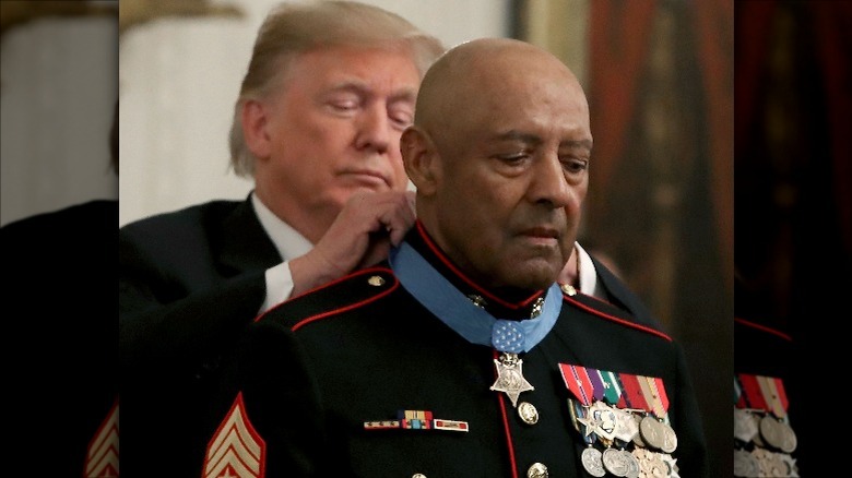 Medal of Honor recipient John Canley