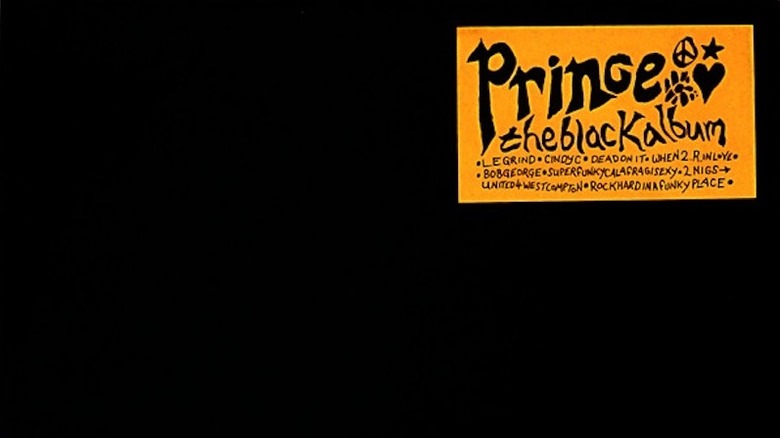 Prince – The Black Album cover