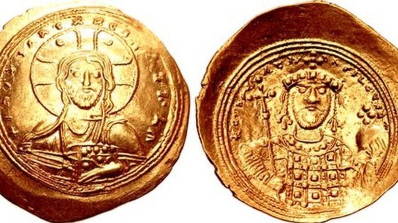 Constantine IX coin example