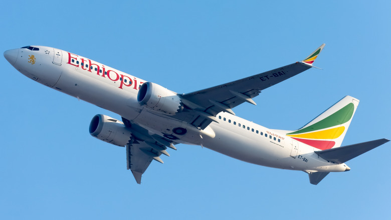 Ethiopian Airlines Boeing 737 MAX 8 aircraft
