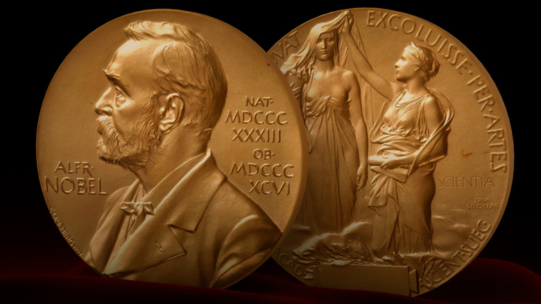 The Nobel Peace Prize medal