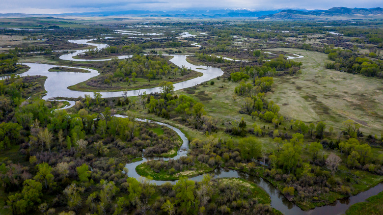 Wilderness around Three Forks, Montana 