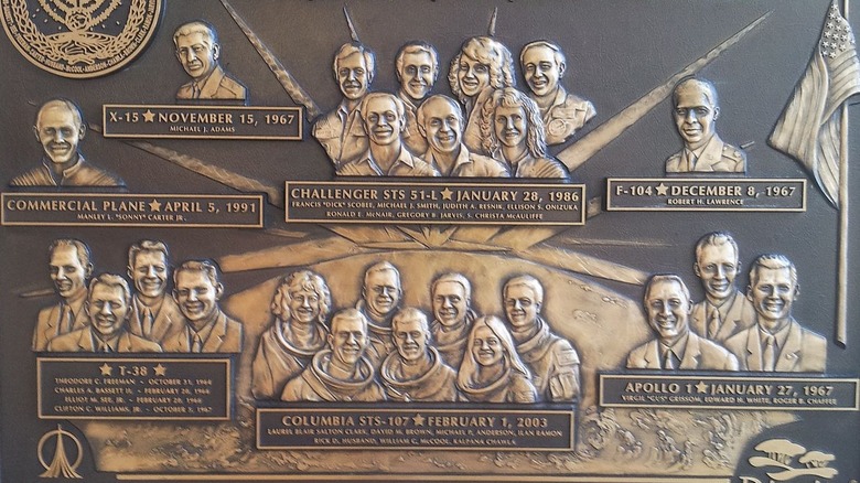 Deceased astronauts memorial