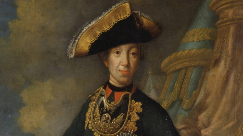 portrait of tsar peter iii