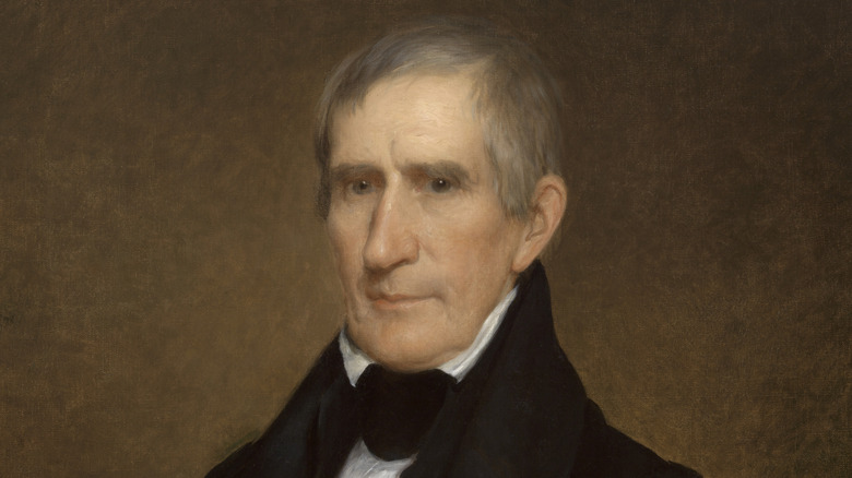 Portrait painting of William Henry Harrison