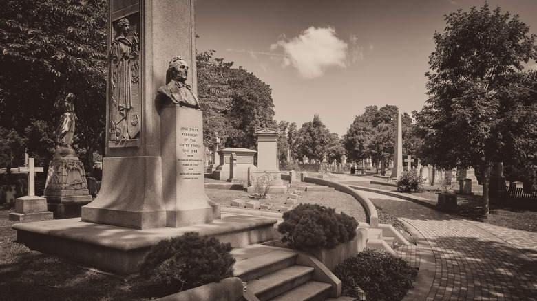 John Tyler's grave