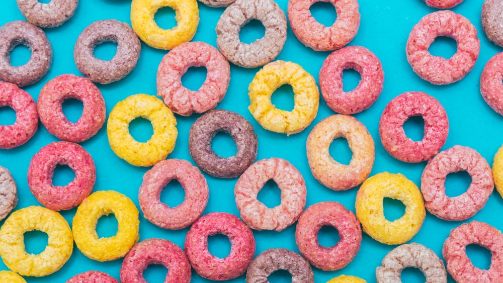 colorful cereal