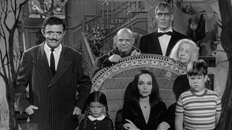 The cast of 1964 "The Addams Family"