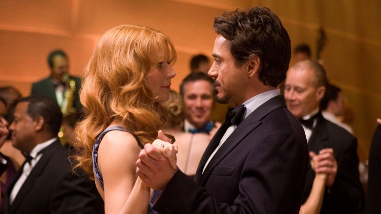tony stark pepper potts dancing