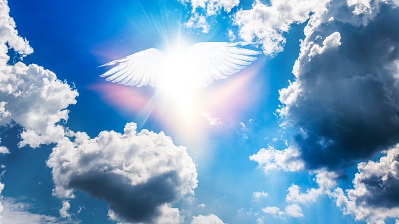 Soul goes to heaven as angel