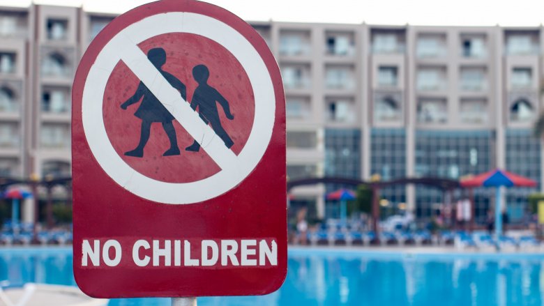no children sign