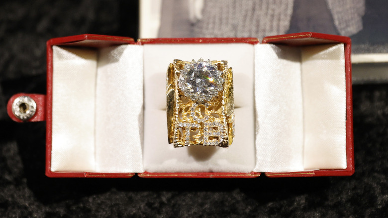One of Elivis' TCB rings