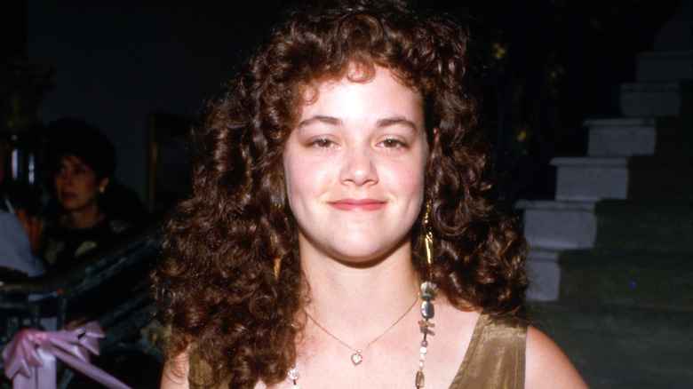 rebecca schaeffer smiling at awards event