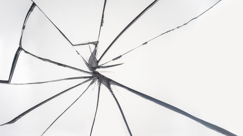 broken glass