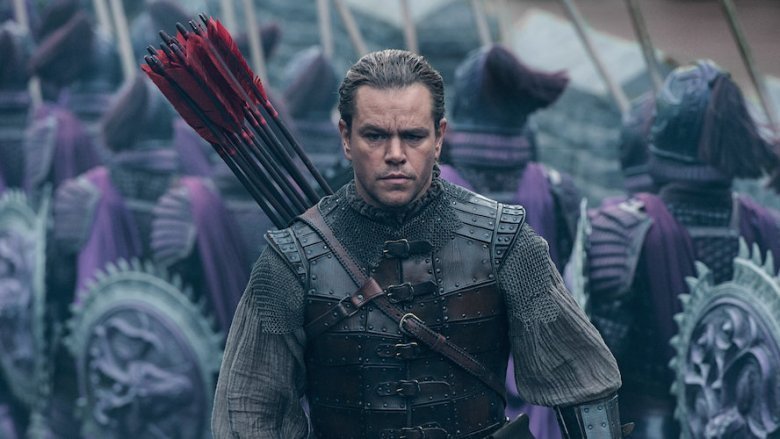 matt damon great wall