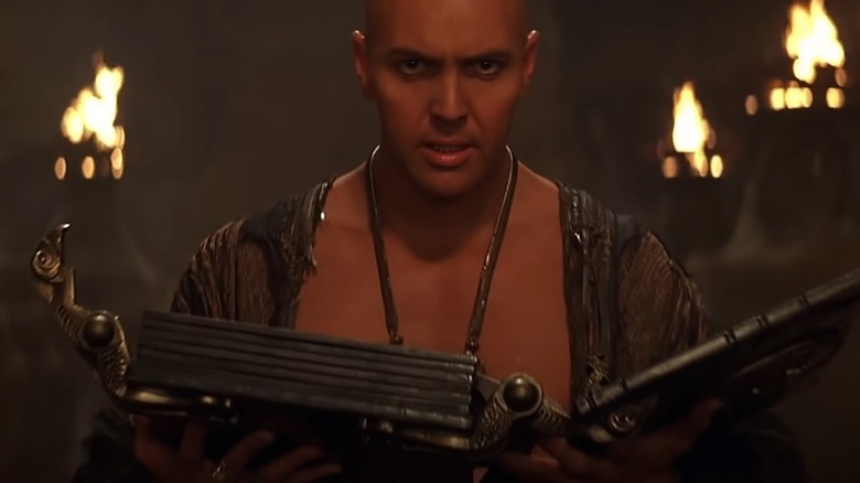 Arnold Vosloo in "The Mummy" looking sinister