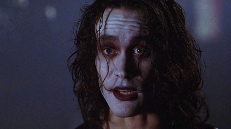 Brandon Lee's Eric Draven speaking in The Crow