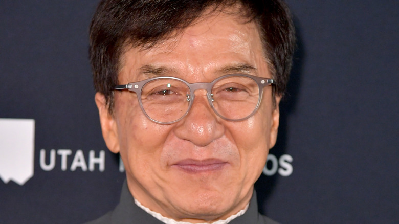 Jackie Chan close-up