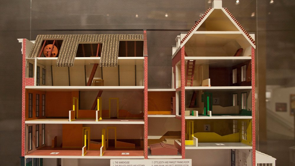 Model of the Secret Annex in Amsterdam