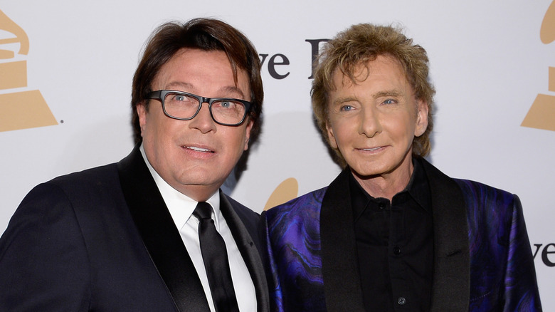 Barry Manilow and his husband Garry Kief