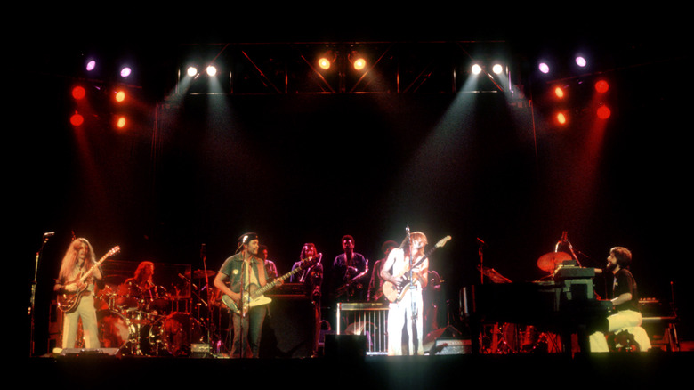 The Doobie Brothers performing in 1975