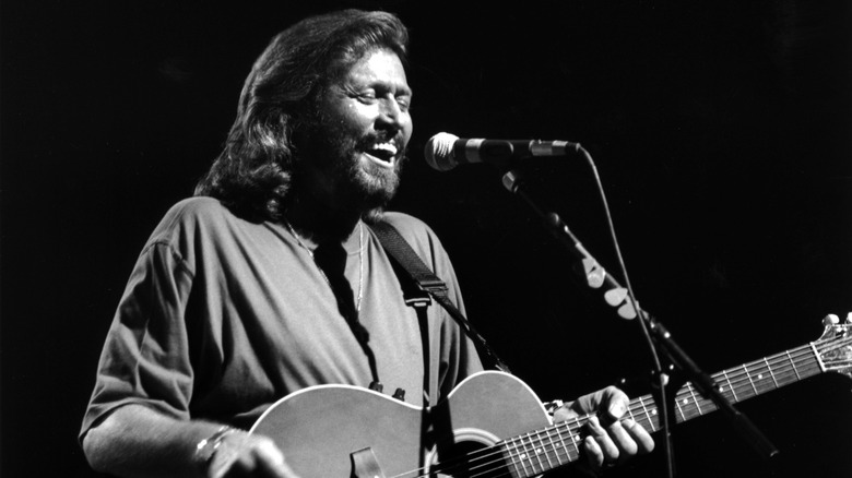 Barry Gibb in the 1980s