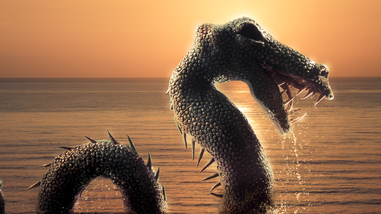 Fantasy sea monster