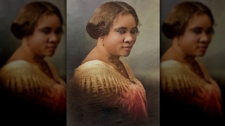 Color photo Madam C.J. Walker