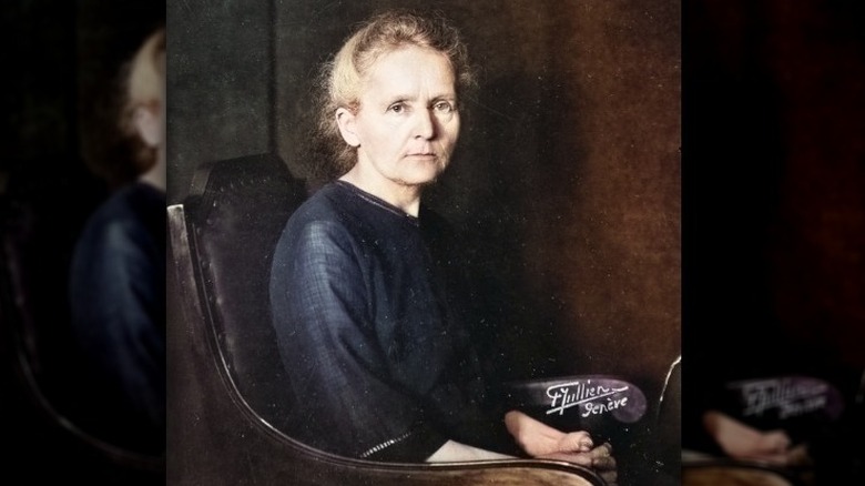 Marie Curie in color