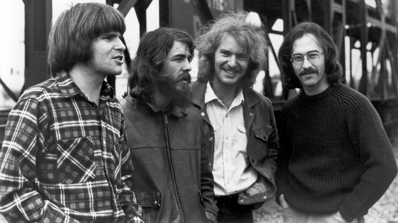 Creedence Clearwater Revival pose for band photo