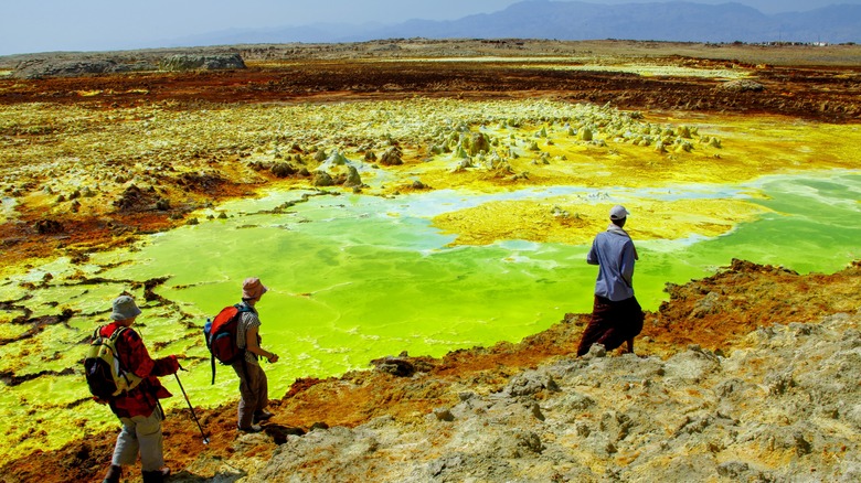 Danakil Desert visitors