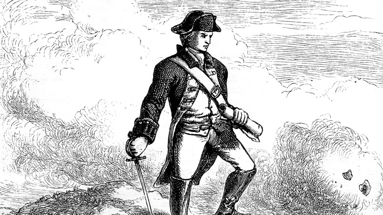 Print of Col. William Prescott  