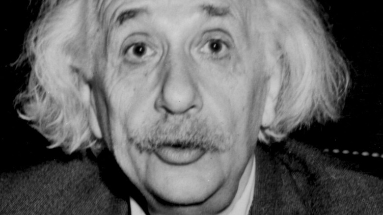 German physicist Albert Einstein