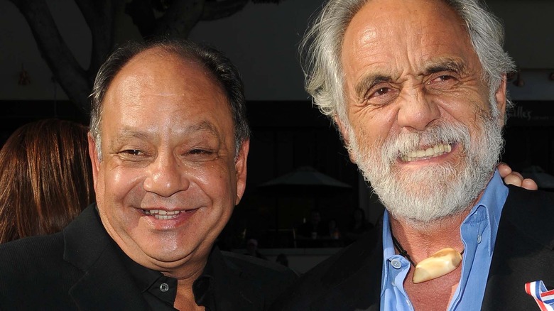 Cheech and Chong posing together