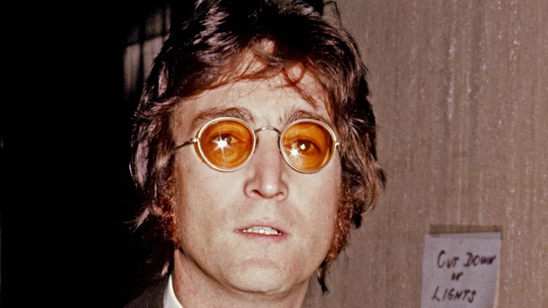 John Lennon in glasses