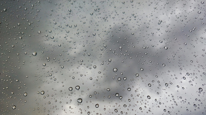 Clouds and rain