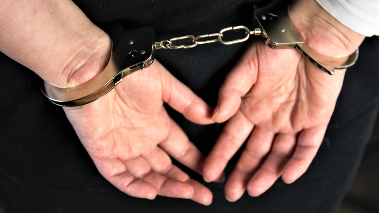 Man in handcuffs