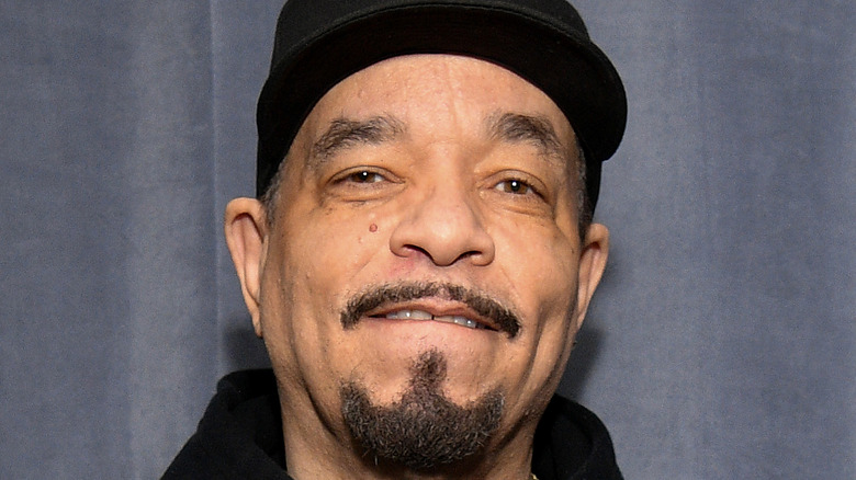 Ice-T in a cap