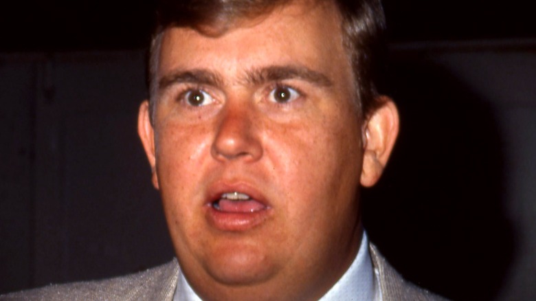 John Candy with mouth open