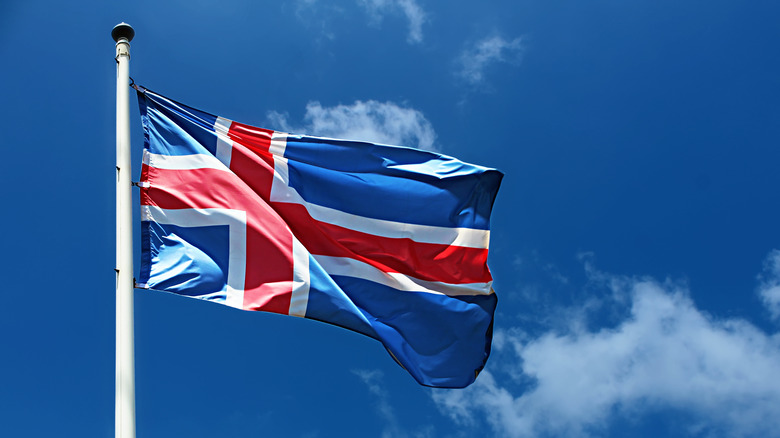 Icelandic flag
