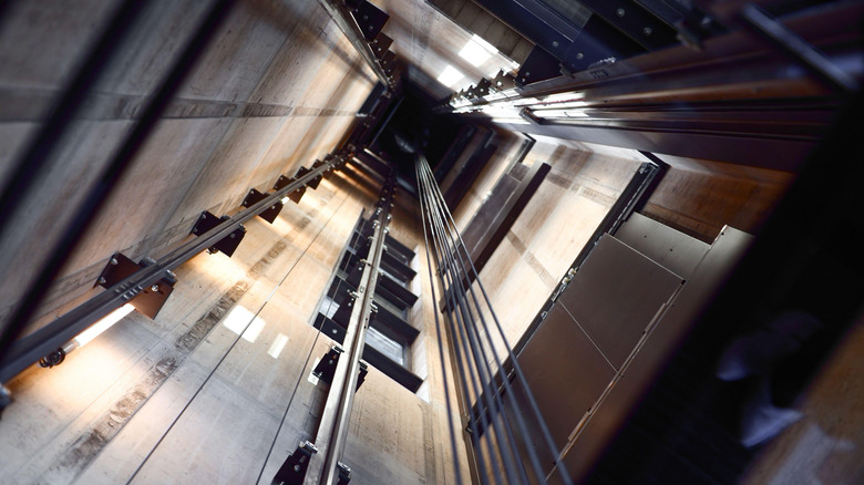 elevator shaft