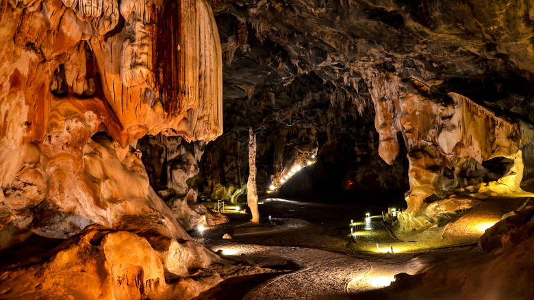 Mammoth cave interior