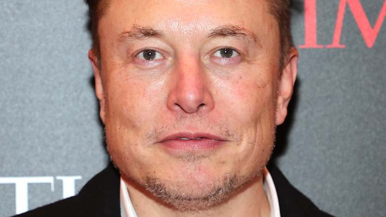 elon musk at an event